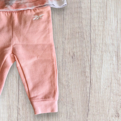 Ensemble 3 pièces bébé fille Reebok 0-3 mois sweat body pantalon