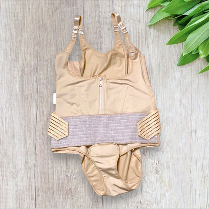 Gaine médicale Bodynov taille 7 XXL noire avec maintien lombaire