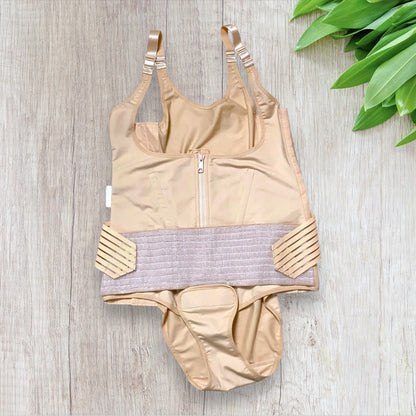 Gaine médicale Bodynov taille 7 XXL noire avec maintien lombaire