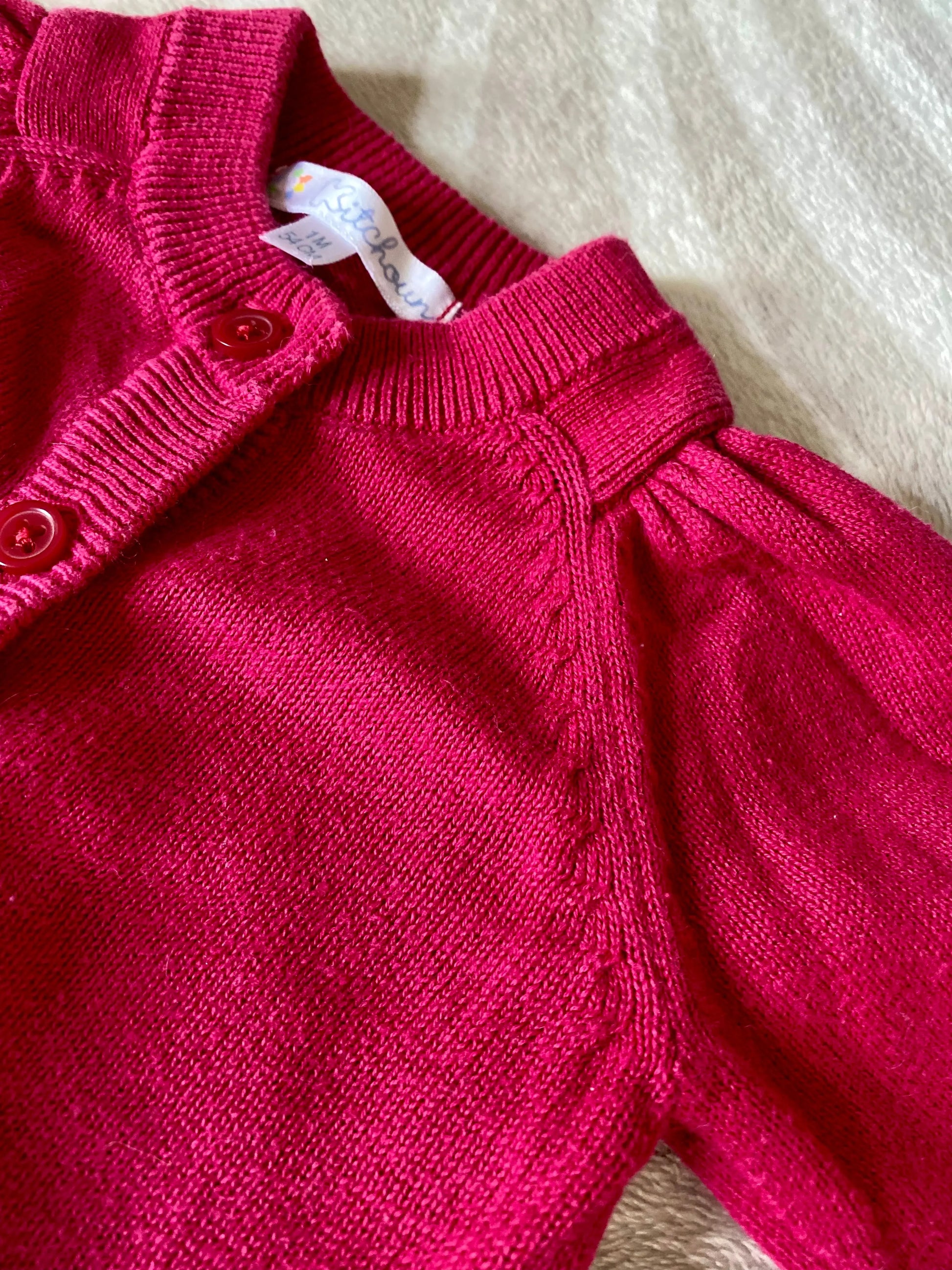 Gilet Bébé Fille Fuchsia à Boutons - Taille 1 Mois - Kiabi kiabi