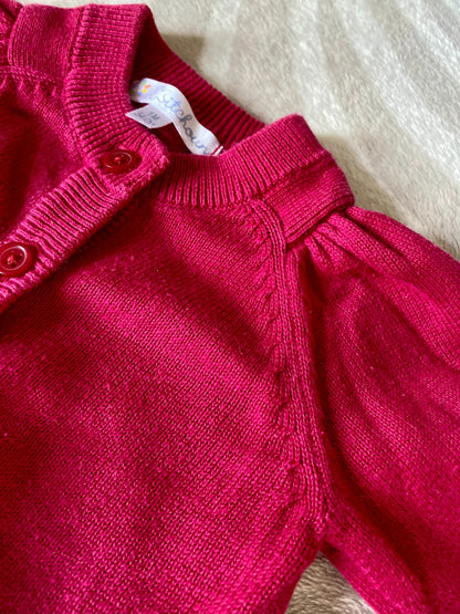 Gilet Bébé Fille Fuchsia à Boutons - Taille 1 Mois - Kiabi kiabi
