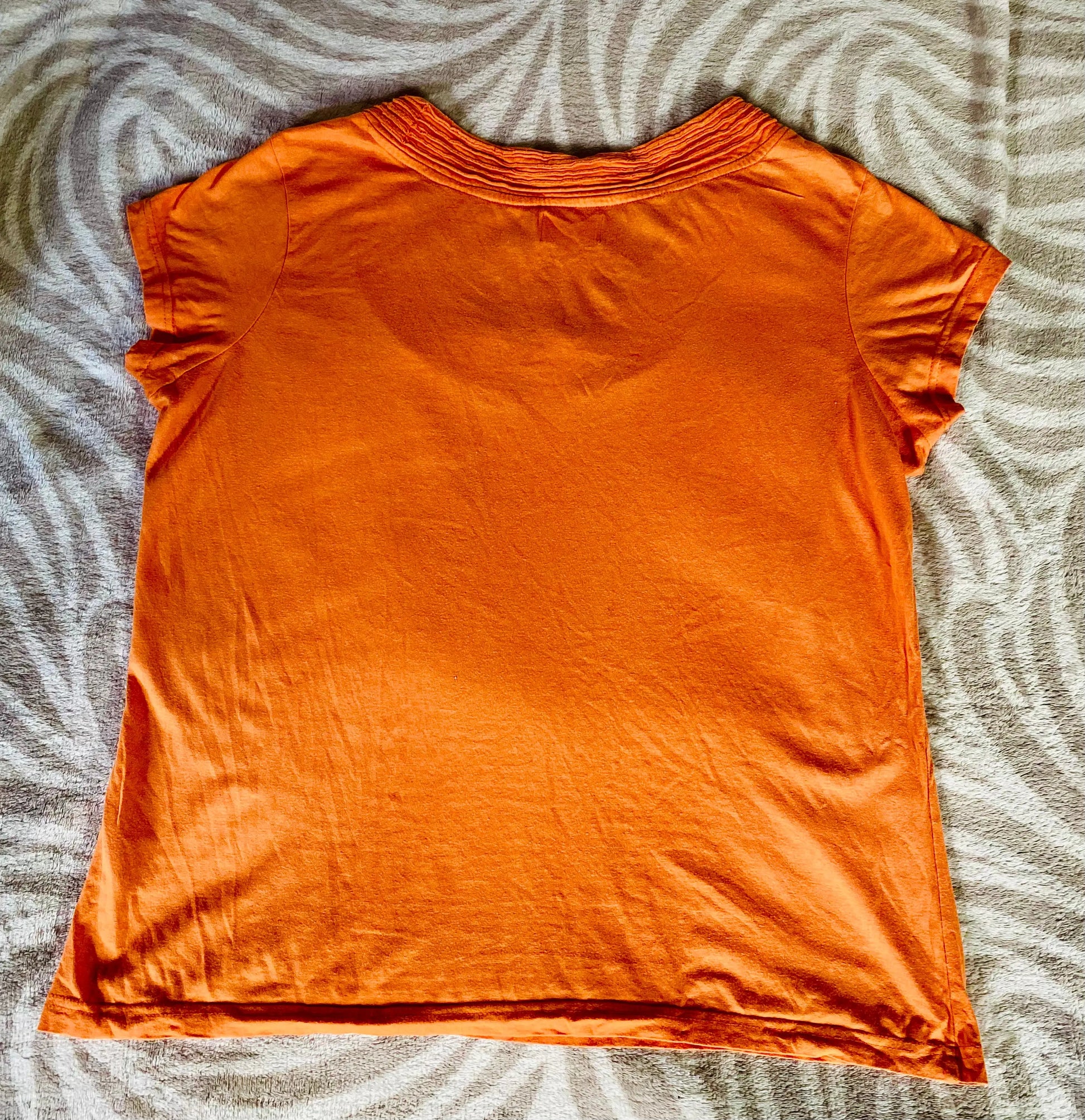 Haut Femme Orange à Décorations - Taille L - LMA LMA