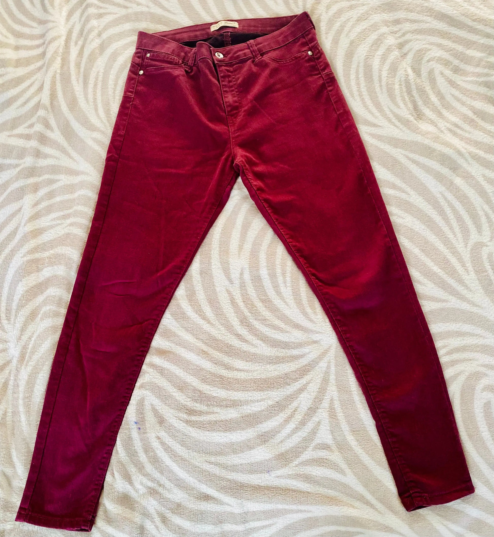 Jean femme bordeaux best sale