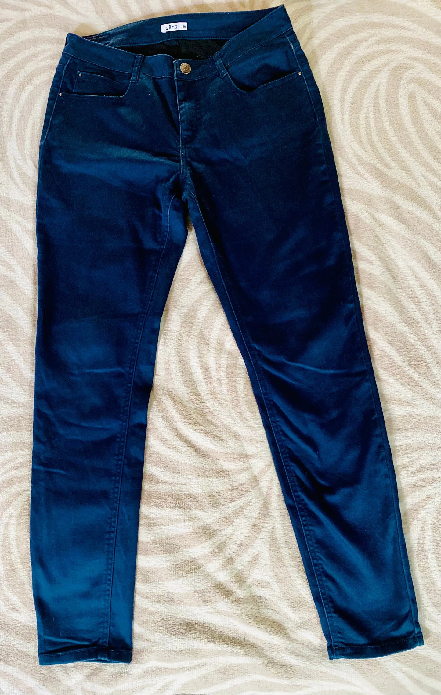 Jean Slim Bleu Foncé Femme - Taille 40 - Gémo gémo