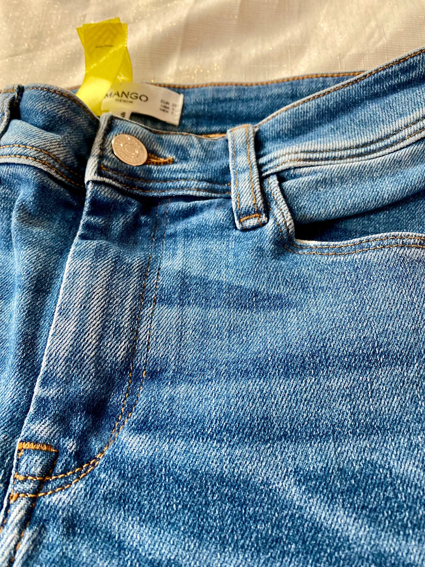 Jean Slim Délavé Femme Taille 32 - Mango mango