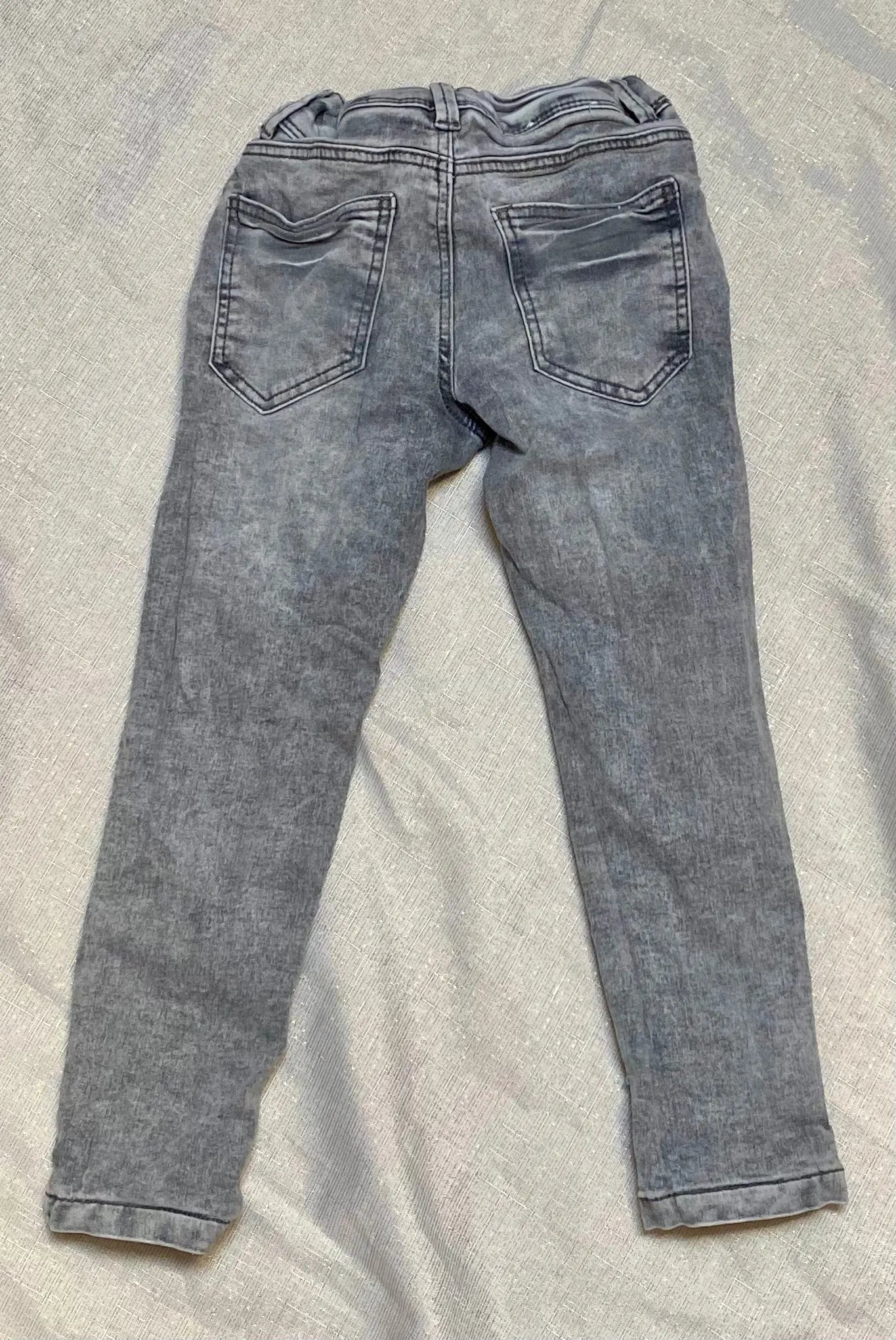 Jean Slim Effet Délavé Gris Clair 4 ans - C&A C&A