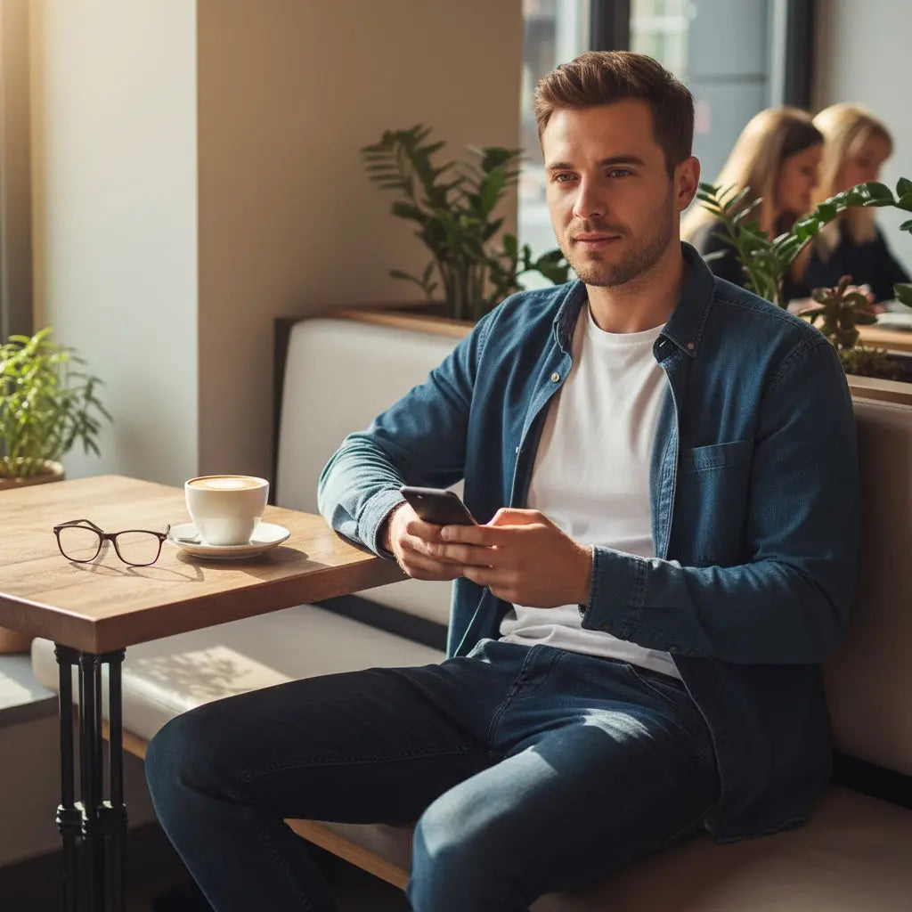 Jean homme Jules–Taille 40–Slim–Bleu marine jules