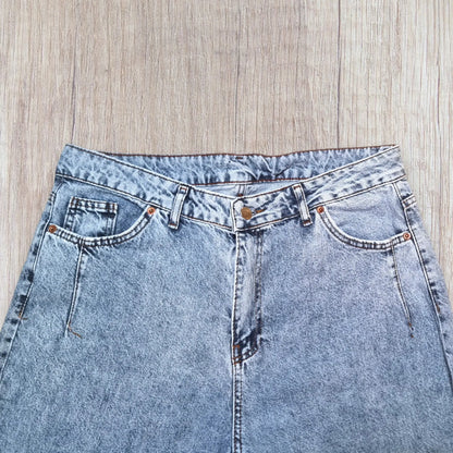 Jean mom Shein femme taille 42 bleu clair très bon état