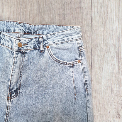Jean mom Shein femme taille 42 bleu clair très bon état