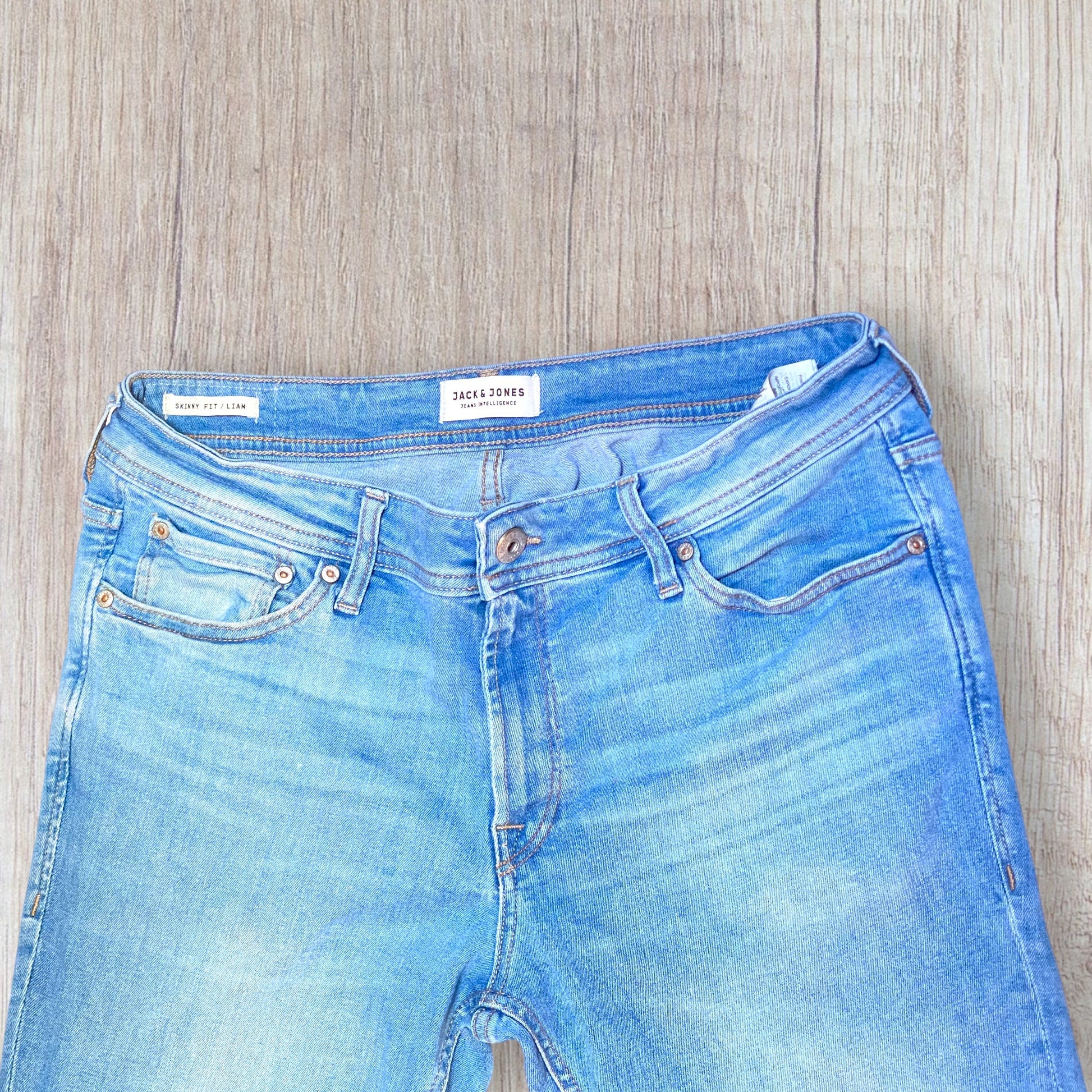 Jean homme Jack & Jones skinny bleu clair taille 44 – Bon état