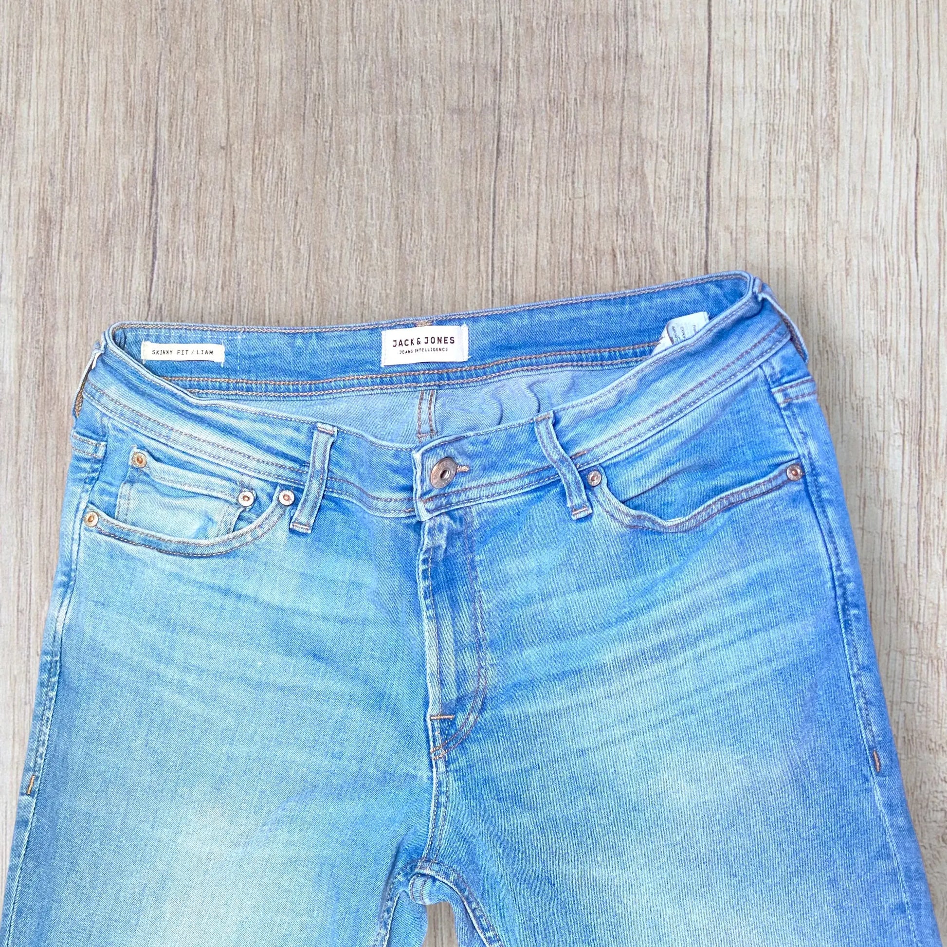 Jean homme Jack & Jones skinny bleu clair taille 44 – Bon état