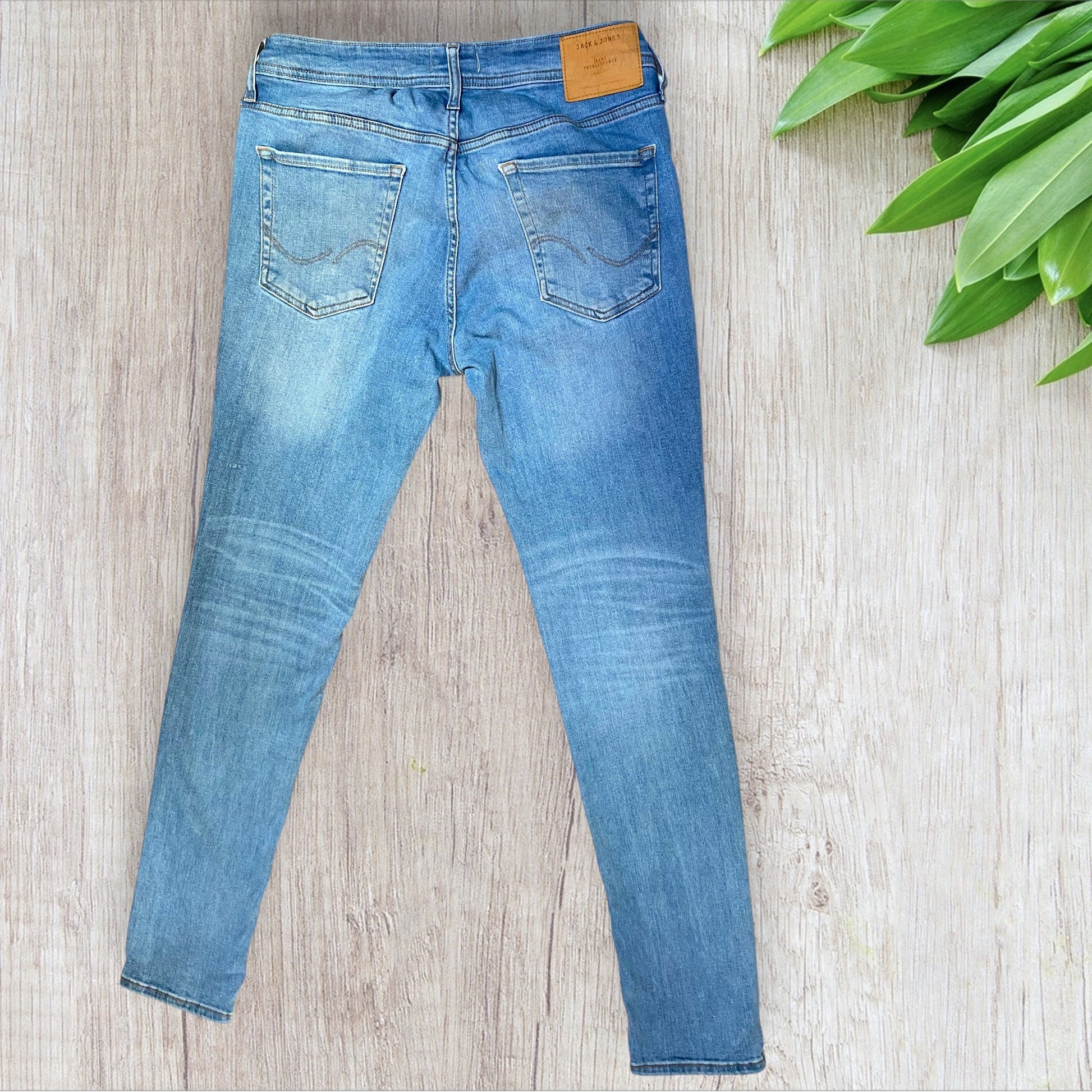 Jean homme Jack & Jones skinny bleu clair taille 44 – Bon état