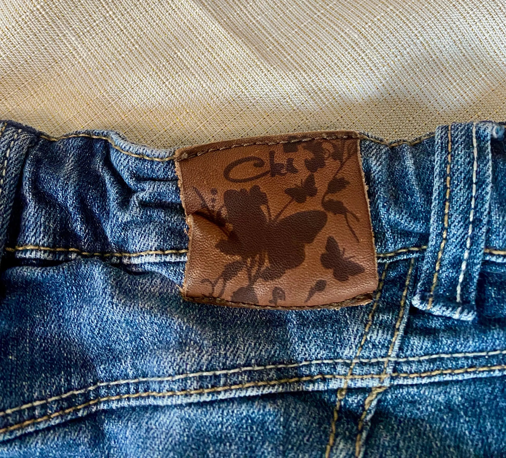 Jupe Courte en Jean Effet Usé Fille 12 ans - Creeks de La Halle la halle