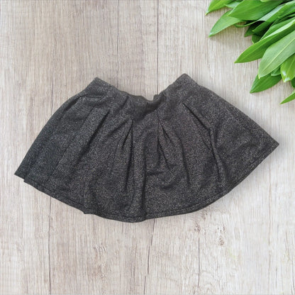 Jupe patineuse noire fille 6 ans Intermarché – style écolière chic – très bon état