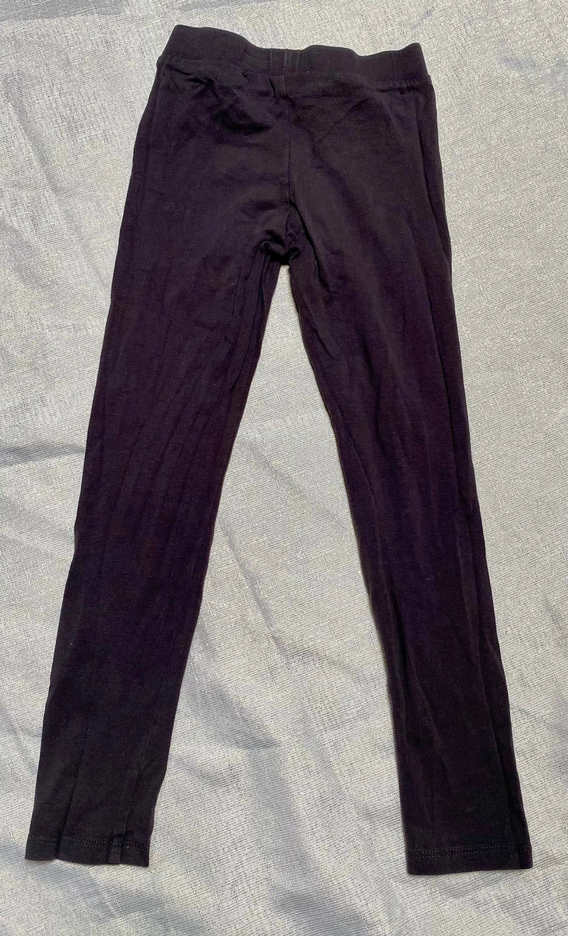Legging Gris Foncé - Fille 6-7 ans, H&M H&M