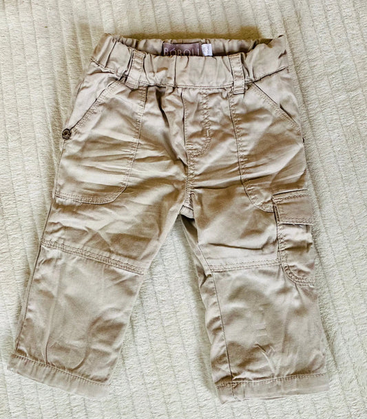 Pantalon Cargo Gris pour Bébé Garçon - Taille 3 Mois - Boboli boboli