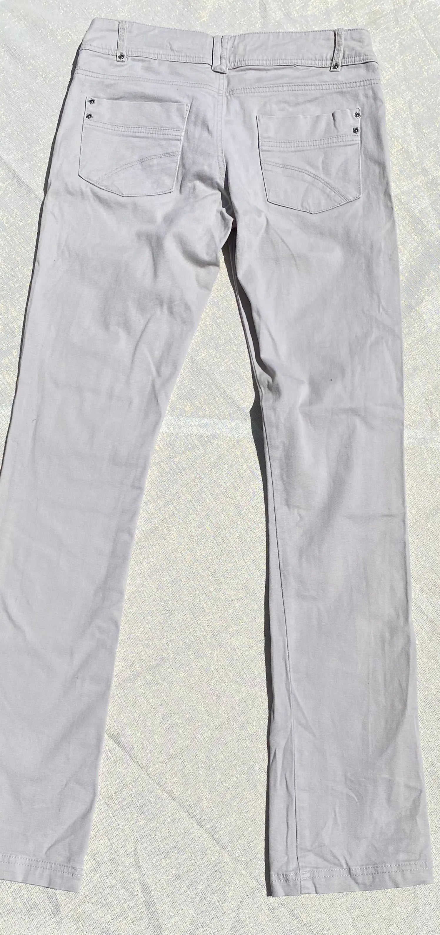 Pantalon Femme Coupe Droite Rose Pâle - Mim - Taille 36 mim