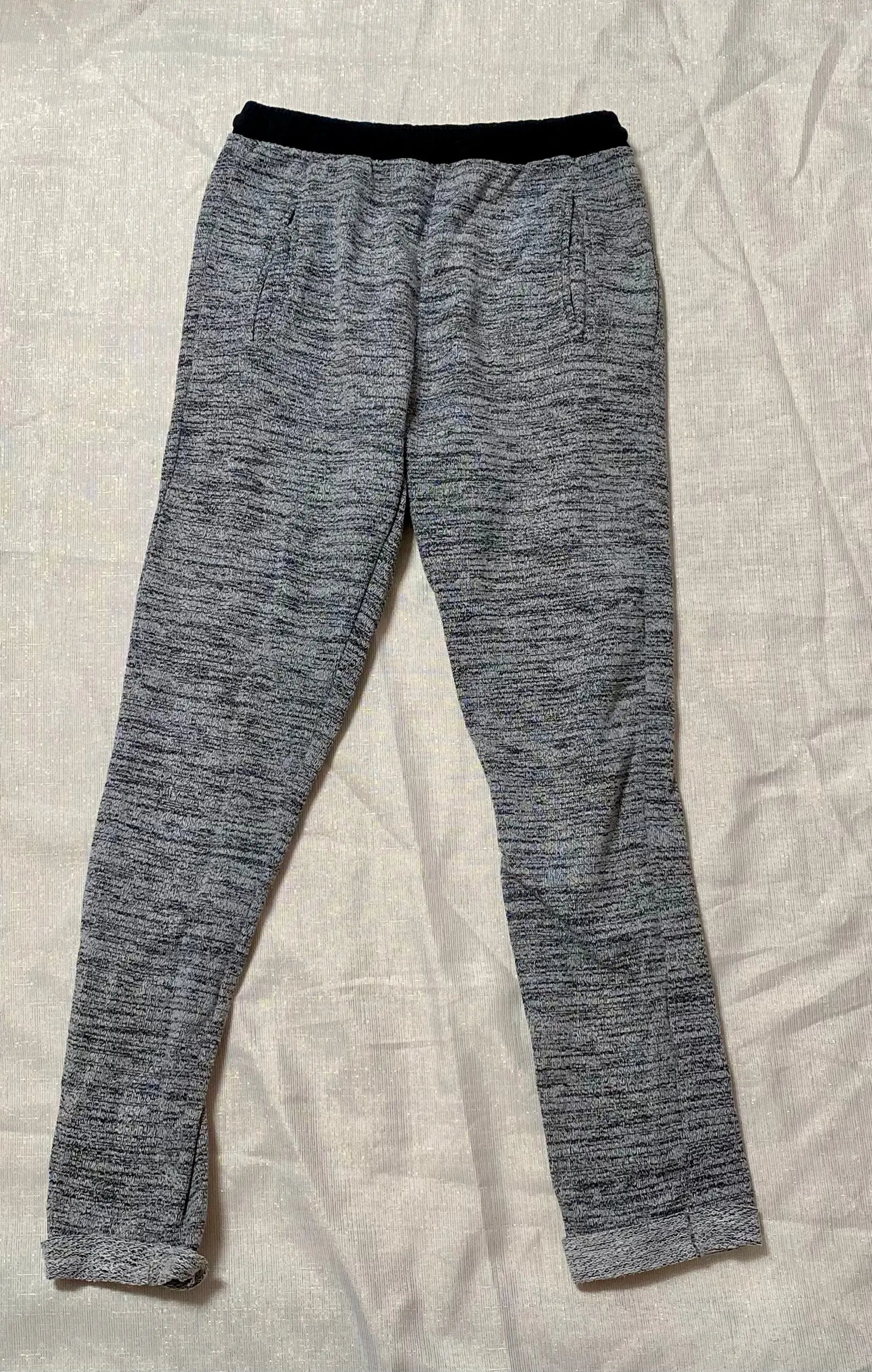 Pantalon Jogging Fille 13-14 ans Zara - Style Moucheté Blanc et Noir zara