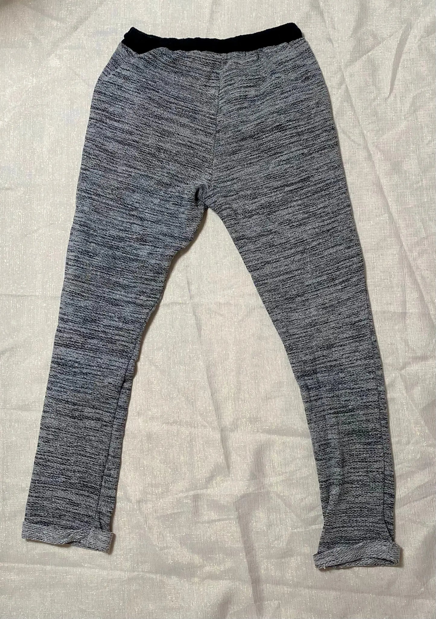 Pantalon Jogging Fille 13-14 ans Zara - Style Moucheté Blanc et Noir zara