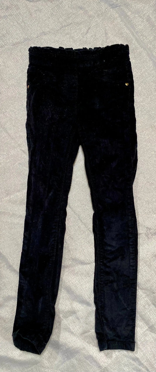 Pantalon Skinny en Velours avec Détails Clous Dorés - Fille 7 ans, Tape à l'Œil tape à l'oeil