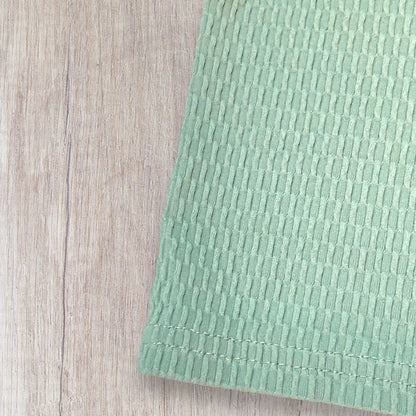 Polo garçon Shein 5 ans vert clair col blanc manches longues