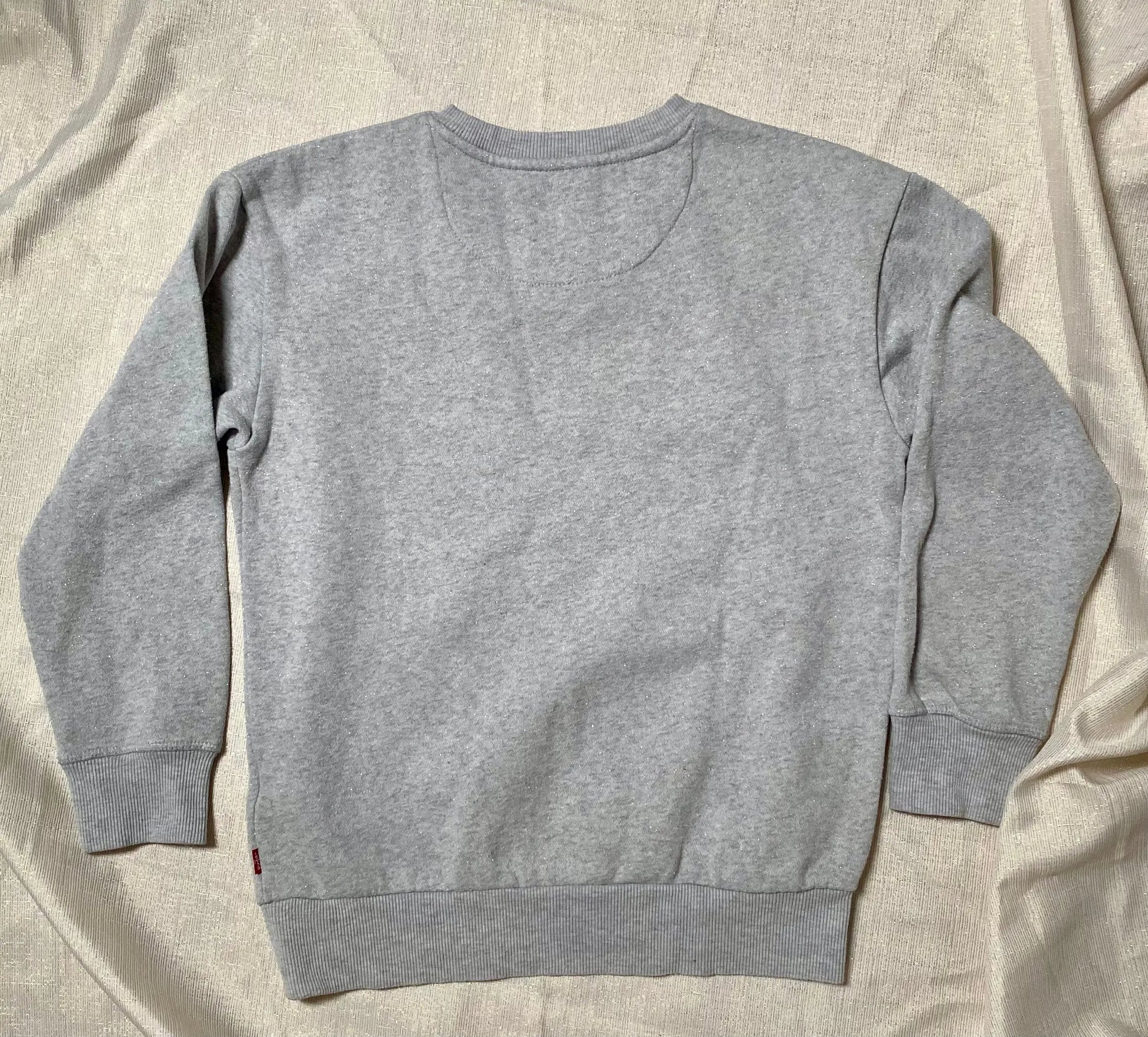 Pull Fille 10 ans Levi's - Gris à Paillettes Argentées levi's