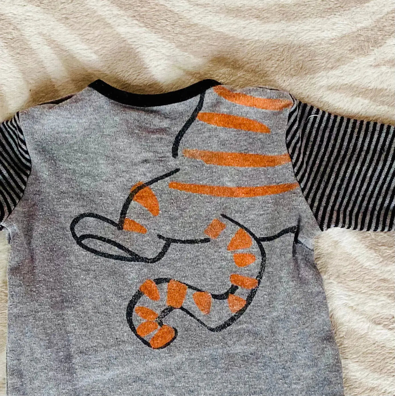 Pyjama Bébé Garçon 1 Pièce - Gris avec Tigrou - 0-3 Mois - Disney primark