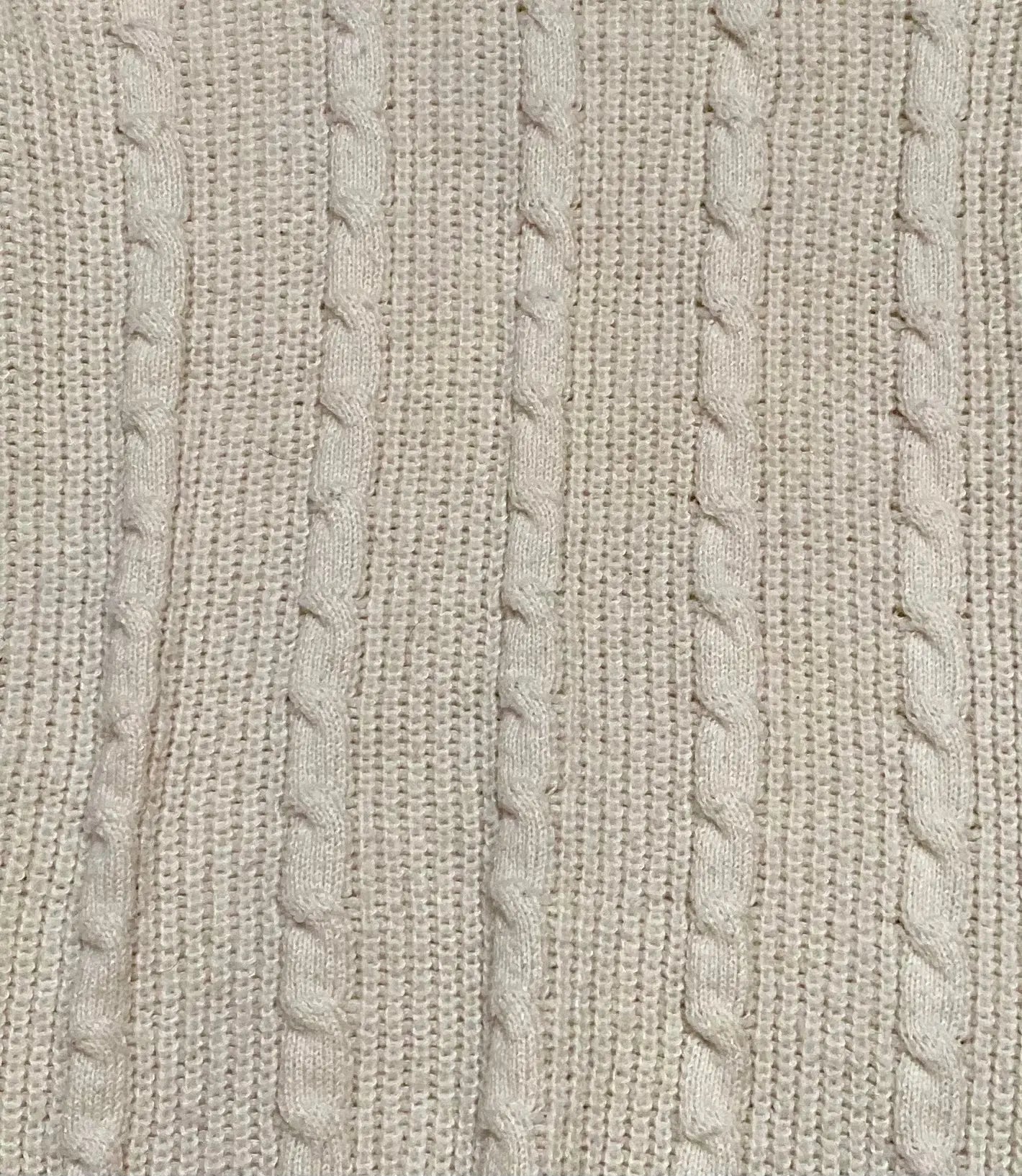 Robe Pull Col Roulé Tricot Blanc Décoré - Fille 6 ans, Shein shein