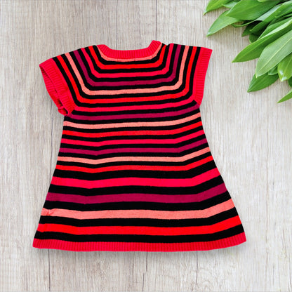 Robe Pull Fille 6 Mois à Rayures Colorées - Orchestra orchestra