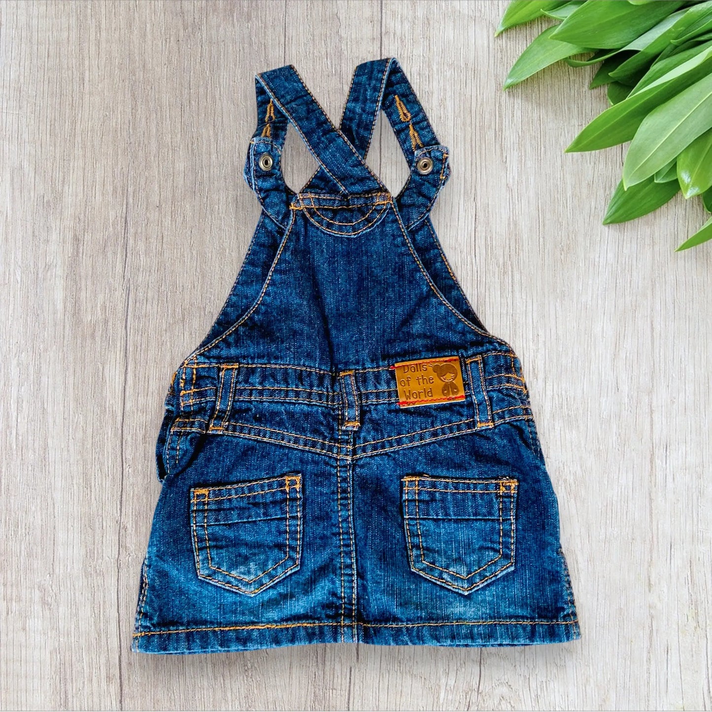 Robe Salopette en Jean Brut Foncé - Bébé Fille Taille 3 Mois - Kiabi kiabi