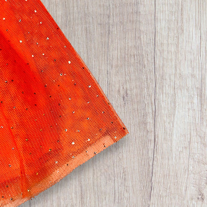 Robe bébé Primark 3-6 mois citrouille Halloween orange pailletée