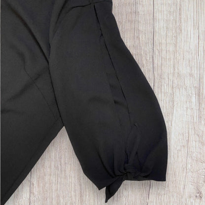 Robe femme Bodyflirt noire taille 46 avec manches ajourées bon prix