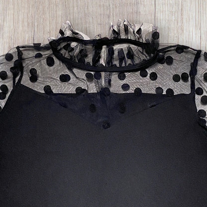 Robe femme noire taille S élégante en très bon état