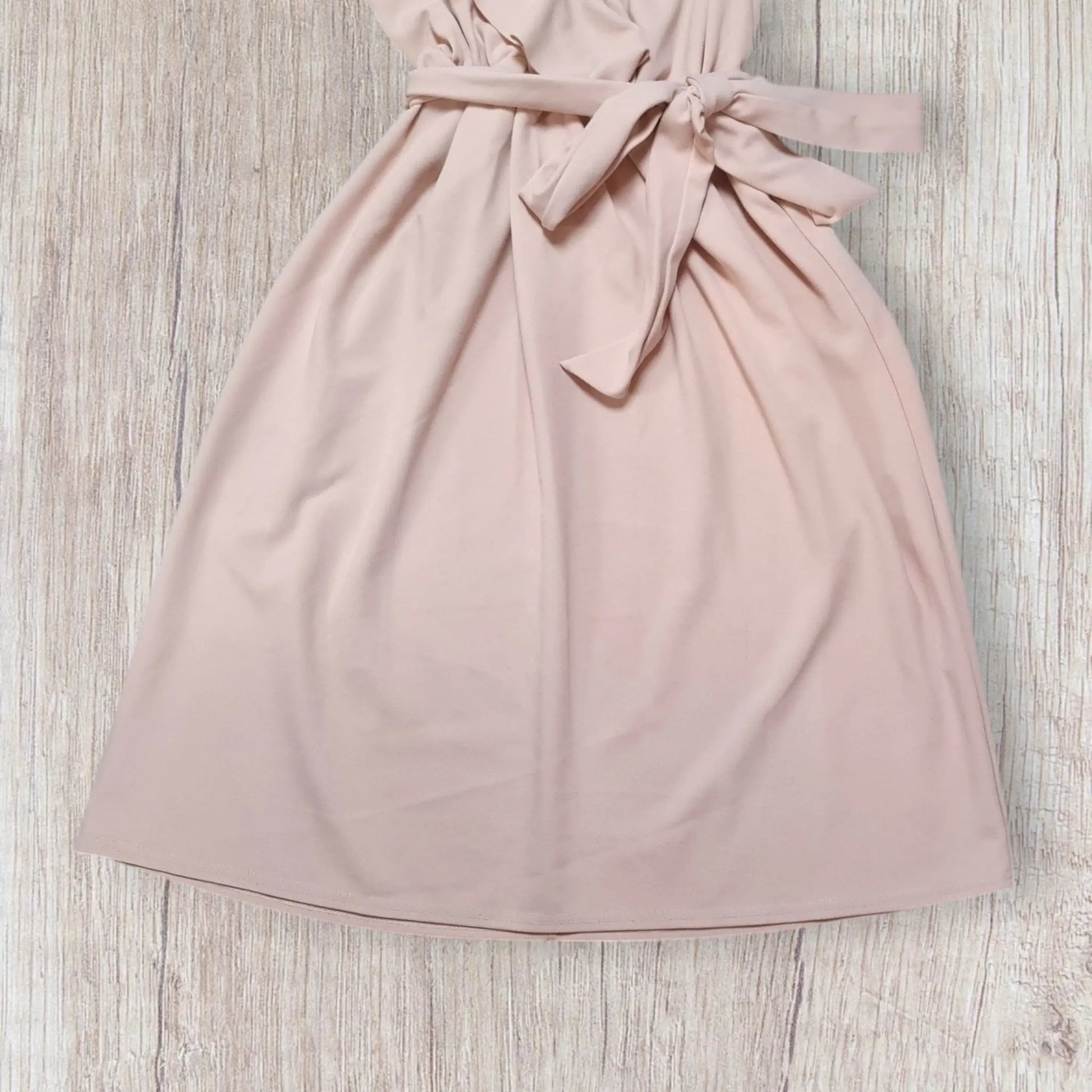 Robe rose pastel Boohoo femme taille 46 cache cœur ceinture