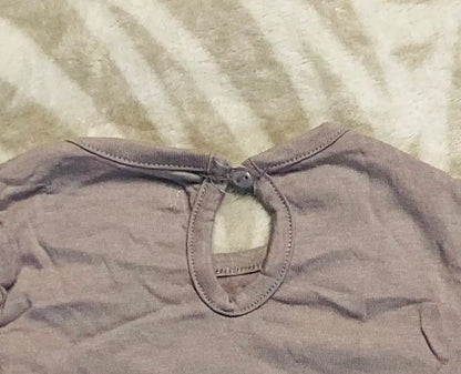 T-shirt Bébé Fille Taupe 6 Mois - Hérisson Fleurie - Mes Petits Cailloux Stokomani