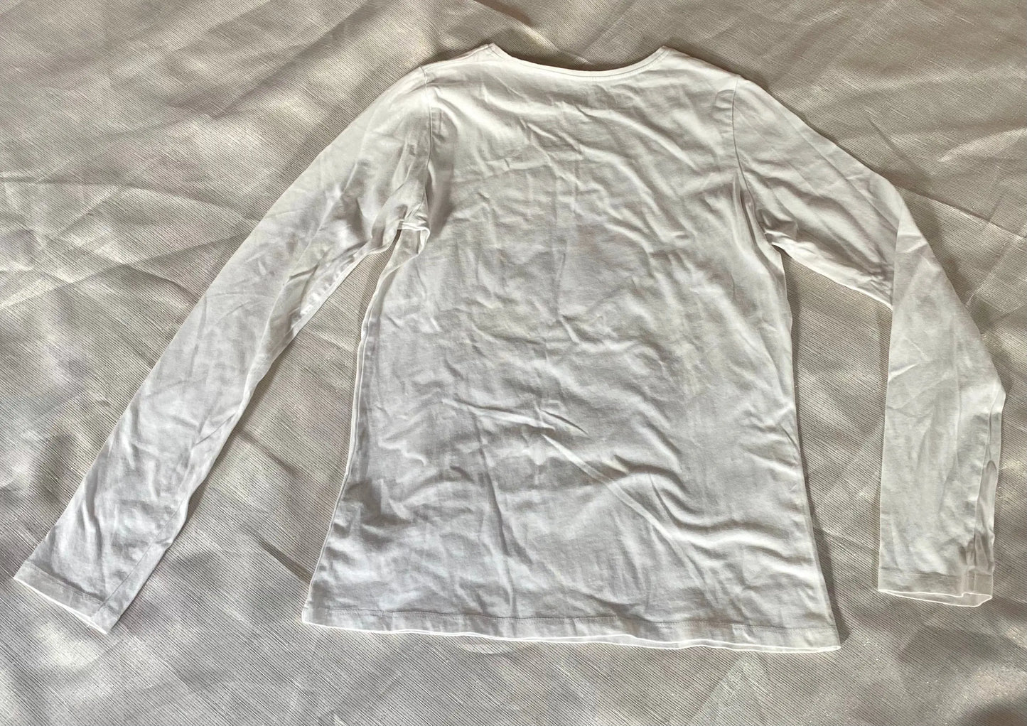 T-shirt Blanc à Papillons Pailletés Fille 12 ans - Inextenso inextenso