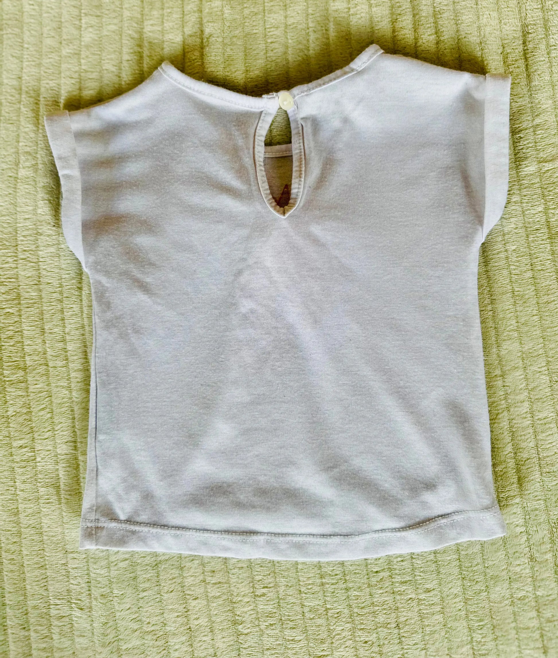 T-shirt Blanc avec Ananas Pailleté - Bébé Fille 3 Mois - Districenter districenter