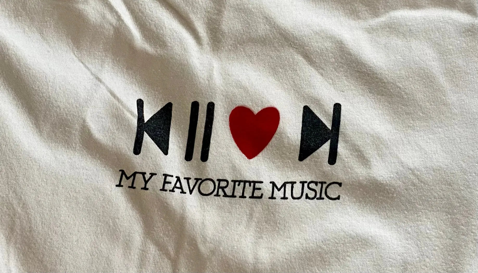 T-shirt Fille 12 ans Musique et Cœur - Districenter districenter