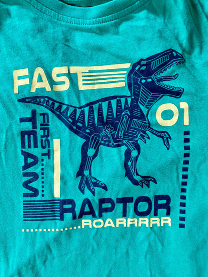 T-shirt Garçon Vert Dino - Inextenso - Taille 4 ans auchan