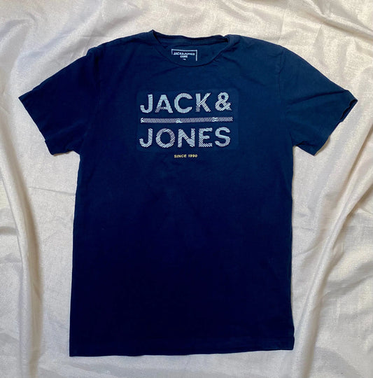 T-shirt Homme Jack & Jones Bleu Marine - Taille S jack&jones