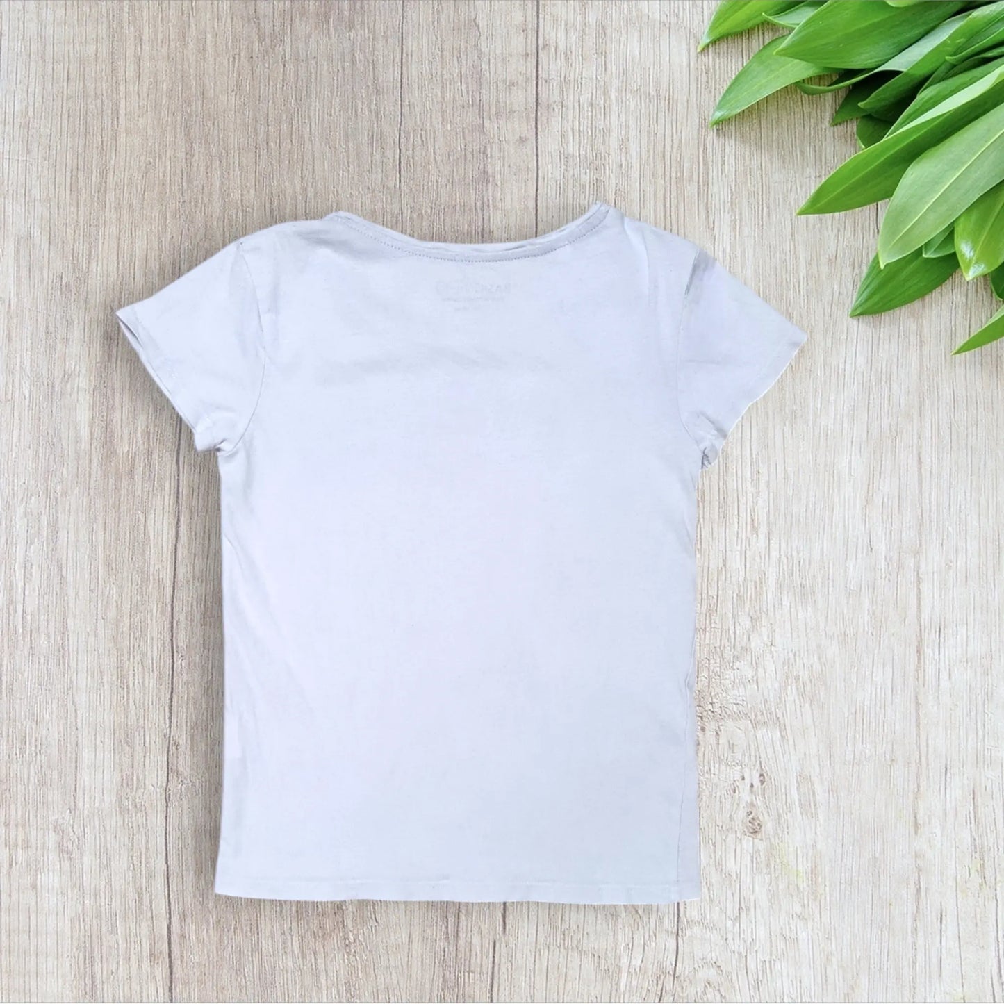 T-shirt fille 12 ans blanc imprimé attachiante since 98 style américain très bon état