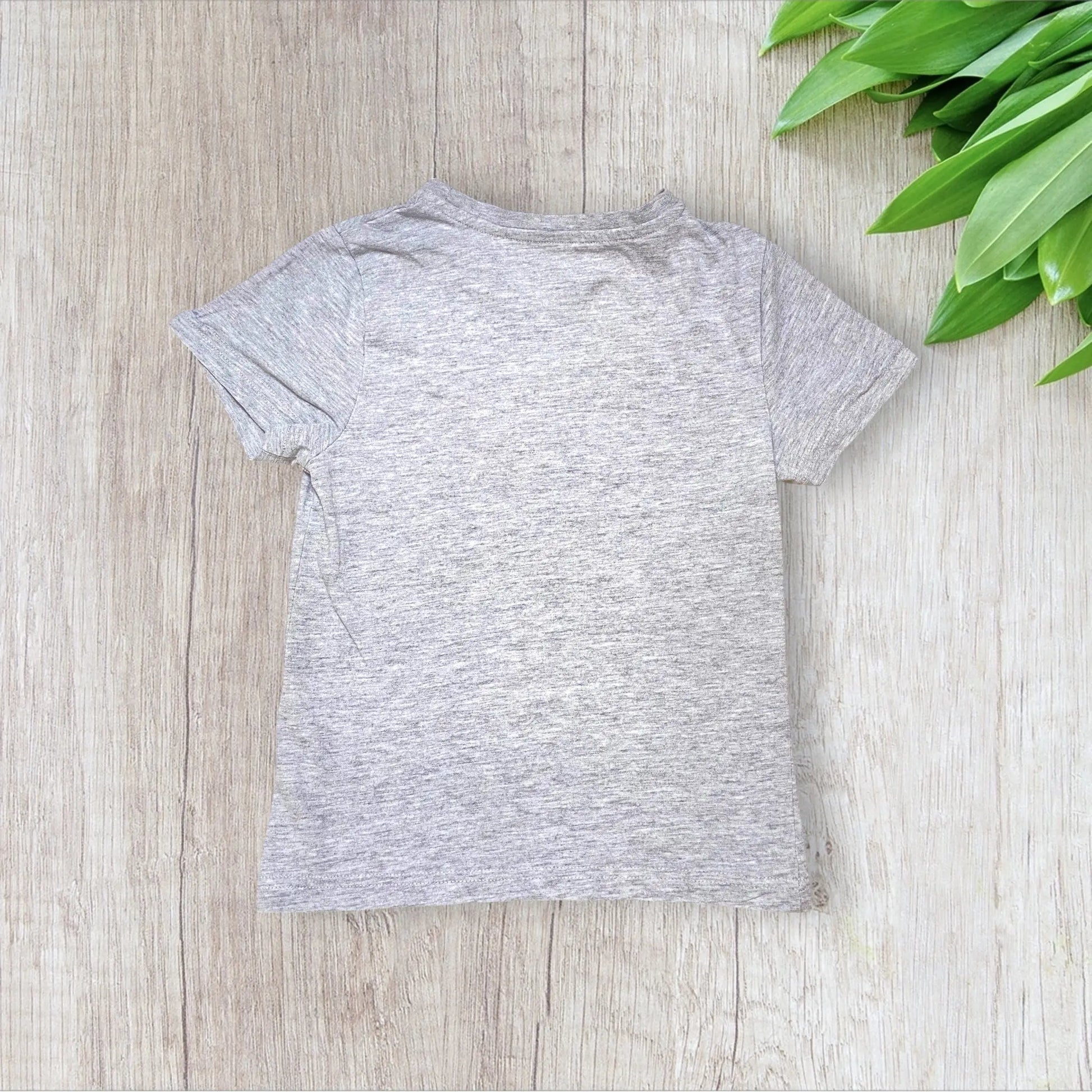 T-shirt garçon Orchestra 5 ans – gris avec homard rouge et inscription – très bon état