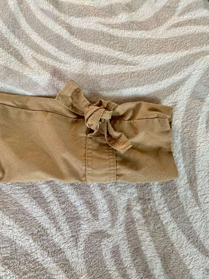 Trench Fille Marron avec Ceinture et Broderie Hirondelles - Taille 5 Ans - Orchestra orchestra