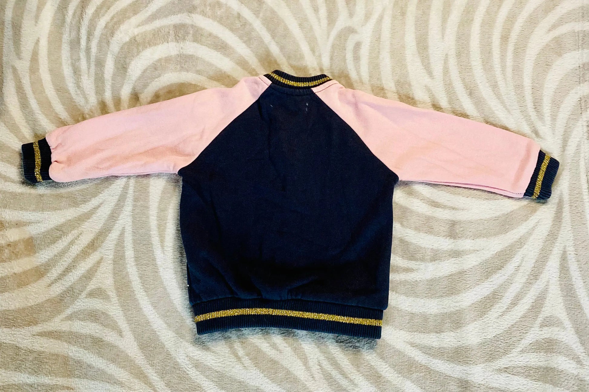Veste Bébé Fille Style Football Américain - 6 Mois - Mes Petits Cailloux Stokomani