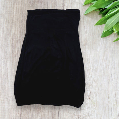 Haut Sans Manche Style Bandeau Plissé Femme Jennyfer - Noir, Taille S