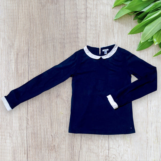 T-shirt Manches Longues Fille 14 ans Okaïdi - Col Claudine